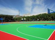 Chine Sports modulaires de sécurité de haute résistance de pp parquetant, plancher de terrain de basket de glissement de Portable non société