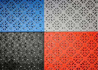 Resilient Surface Professional Badminton Sports Flooring Standard Size For Middle School